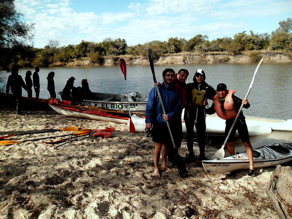  travesia en Kayak por el rio hualeguaychu 005